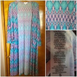 Size small EUC LulaRoe Sarah Cardigan