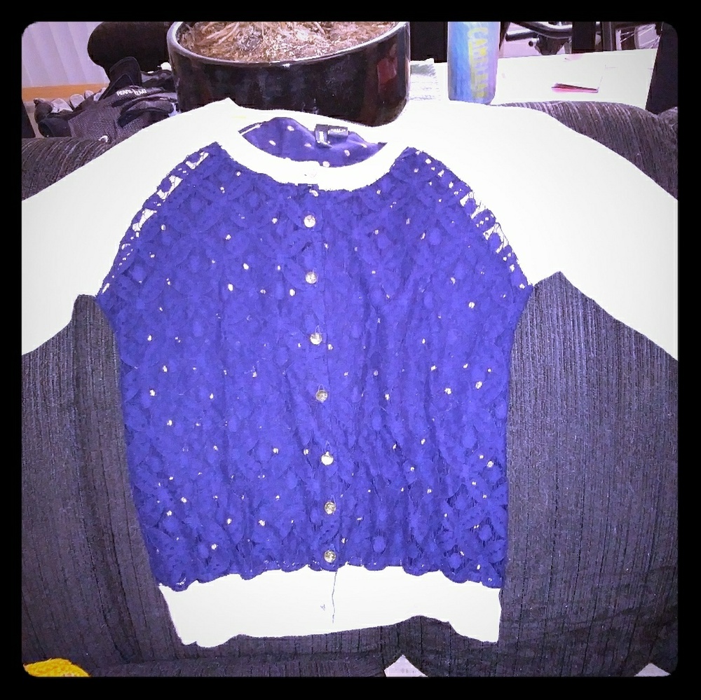 Beautifulcouture lace sweater!