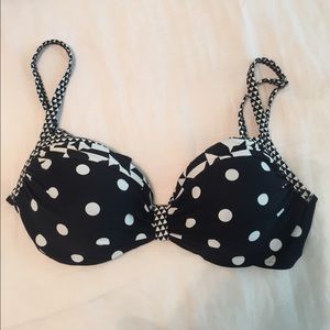 Polka Dot Bikini Top