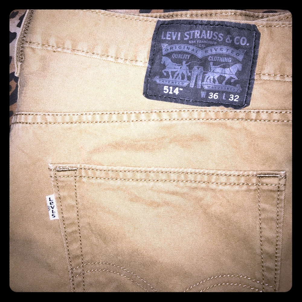 514 Straight Fit Levi Jeans 36x32