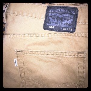 514 Straight Fit Levi Jeans 36x32