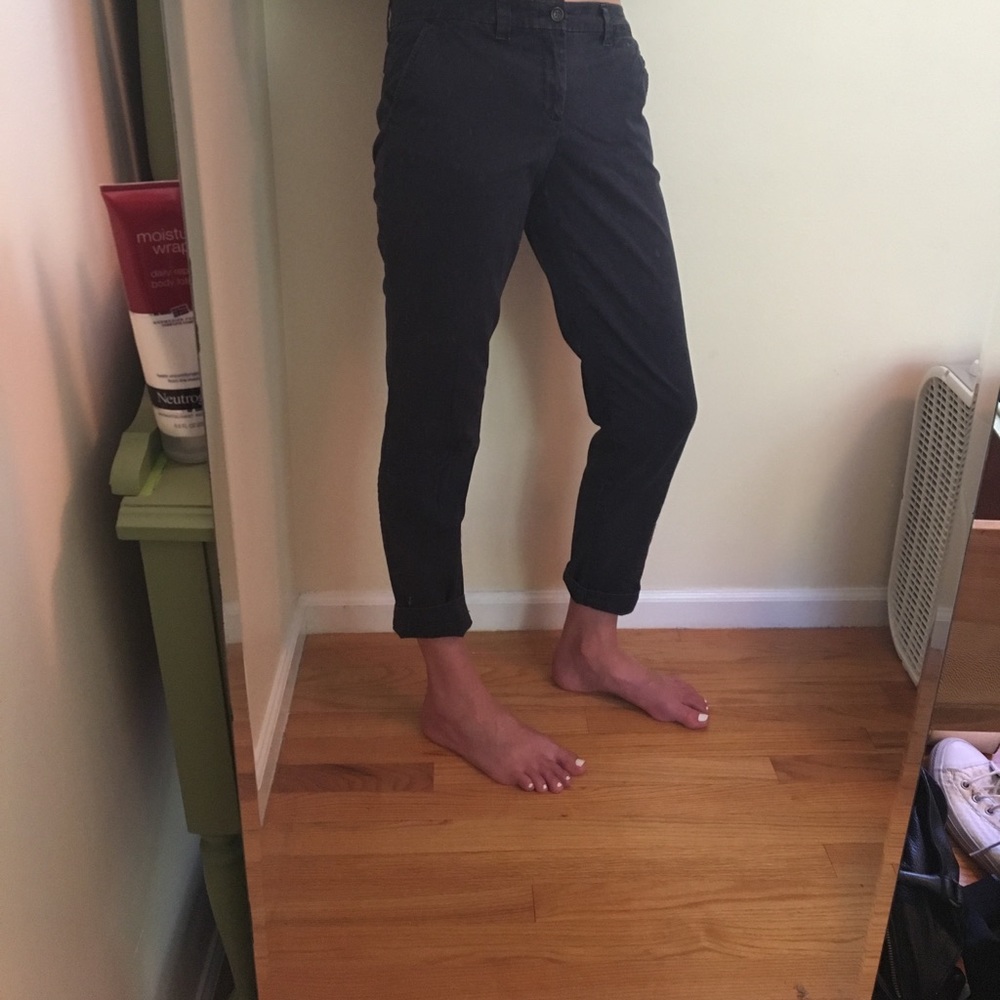Gap Straight Leg Cropped Pants