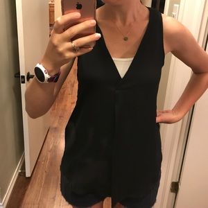 Back cut out tank