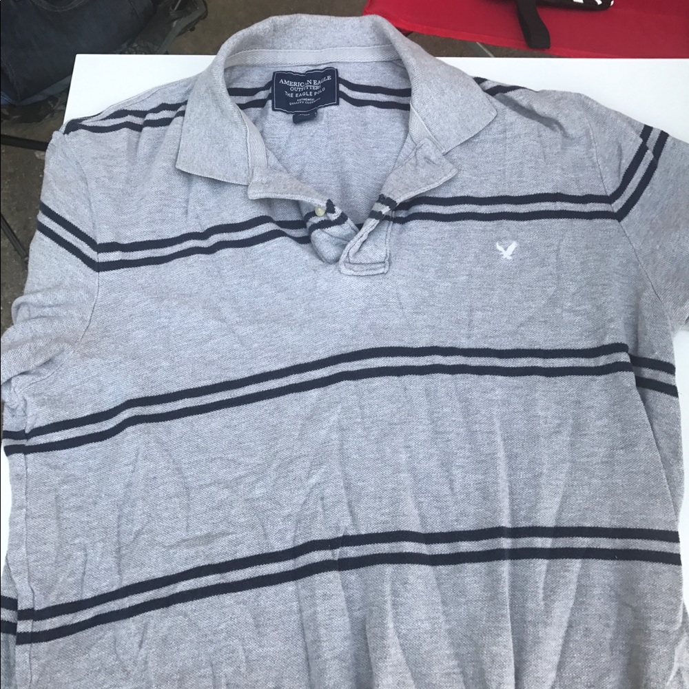 American Eagle Polo's (lot of 8)