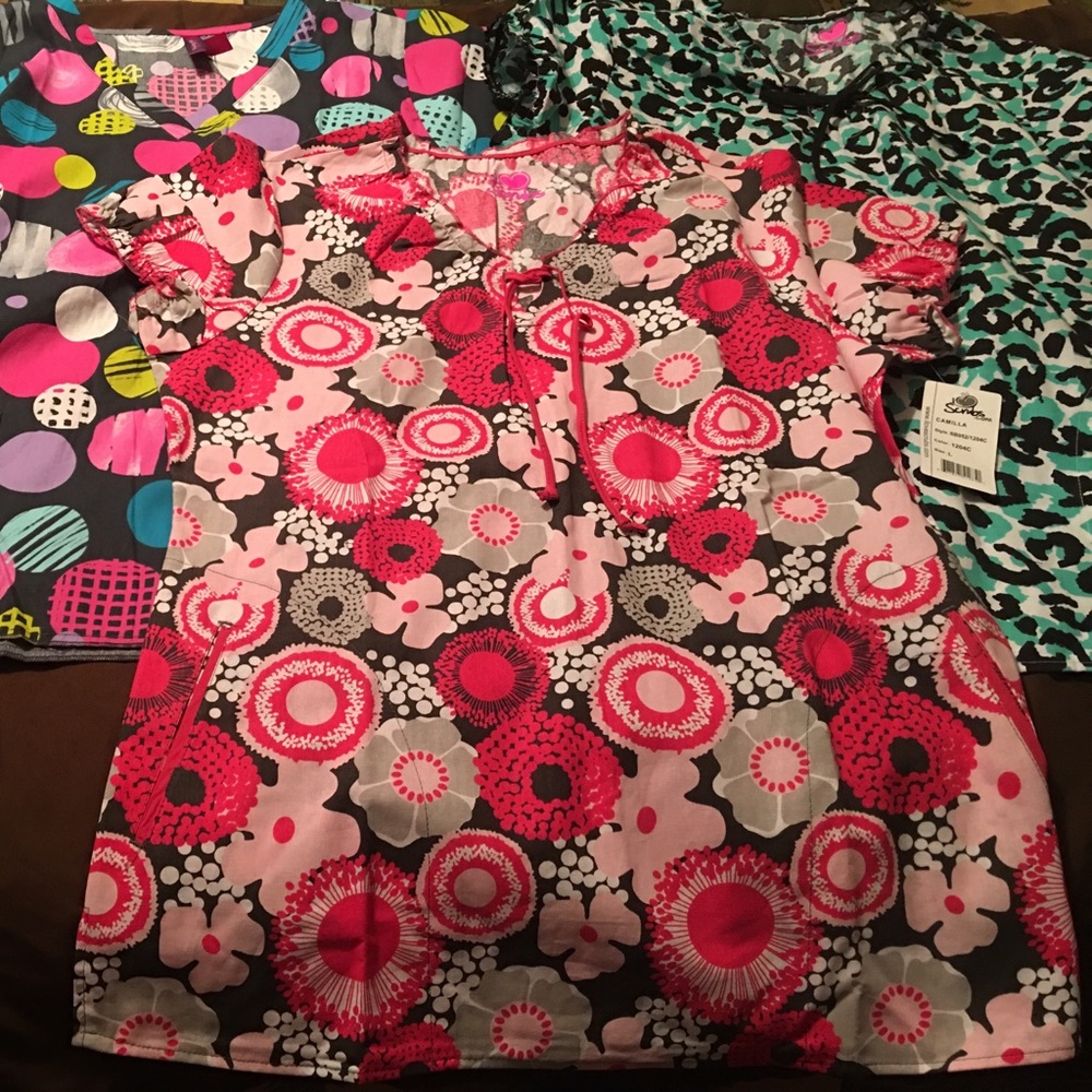 Women's Scrub Tops