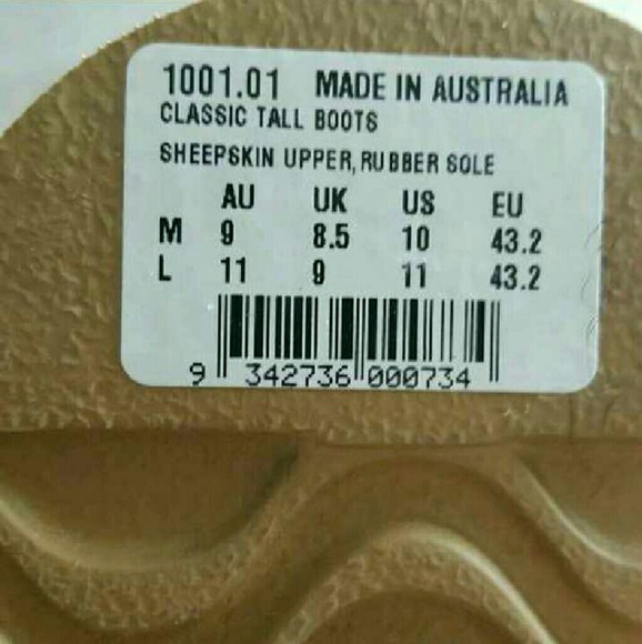 Chic Empire UGG Style Boots size 11 Chestnut Tall - Picture 4 of 4