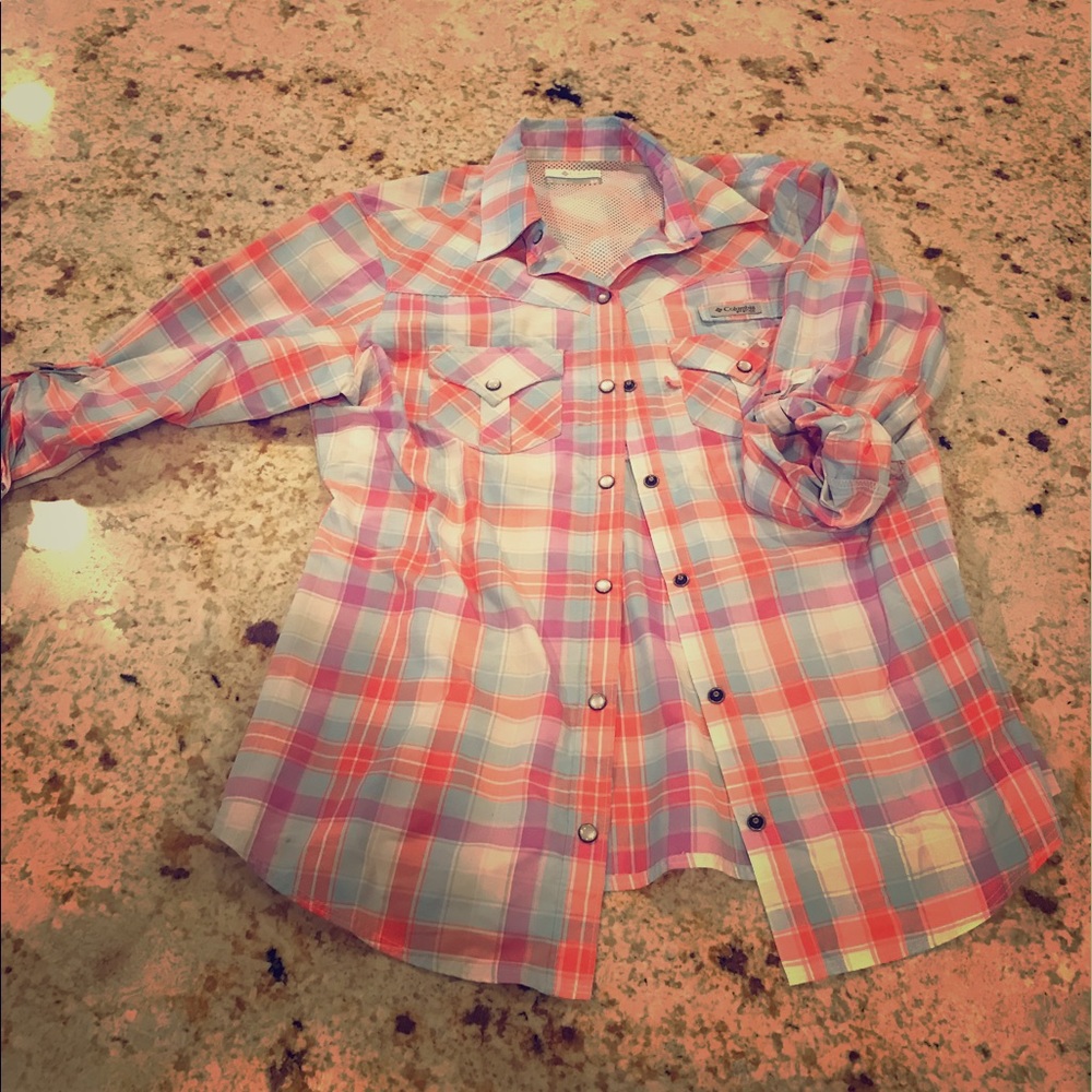 Columbia PFG western style shirt!