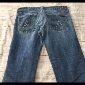 7 For All Mankind Size 32, A-Pocket Jeans