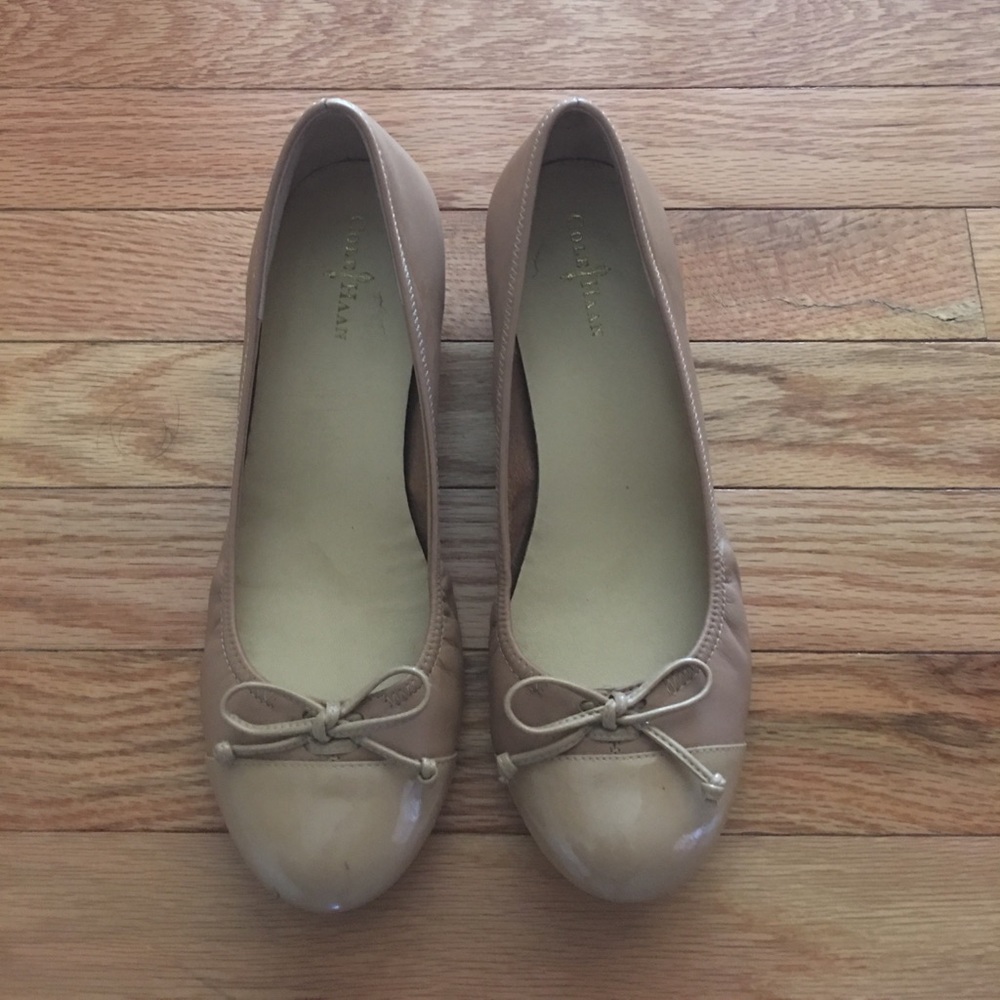 Cole Haan Nude wedges