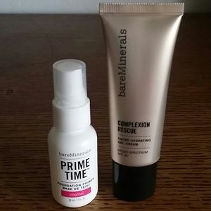 BareMinerals primer and hydrating gel cream Ginger