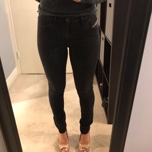 Diesel Skinzee Super-Slim Skinny Jeans Reg Waist