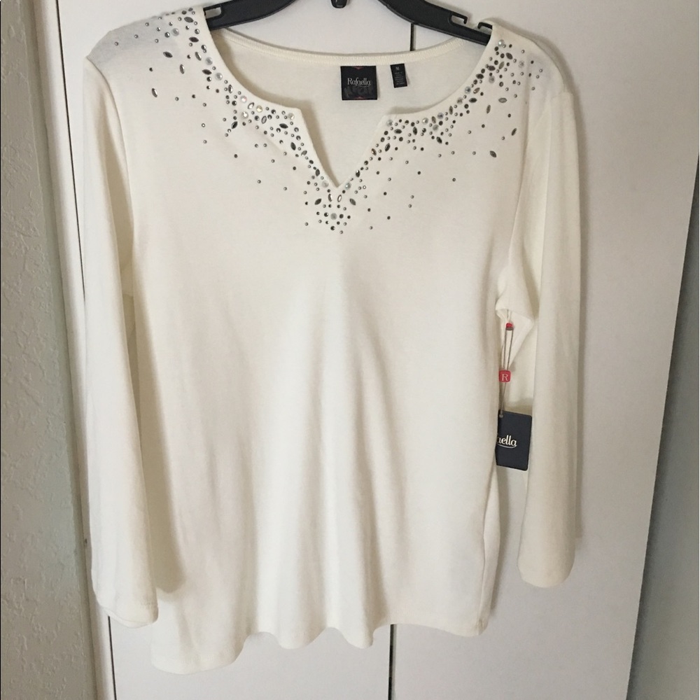 Embellished dressy top