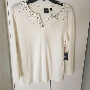 Embellished dressy top