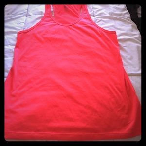 Coral Nike Dri-fit tank