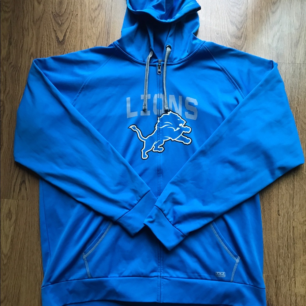 NFL Team Apparel TX3 Detroit Lions Hoodie Jacket