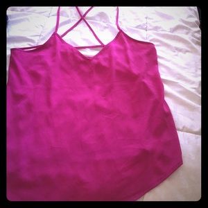 Light weight sexy Magenta Tank Top