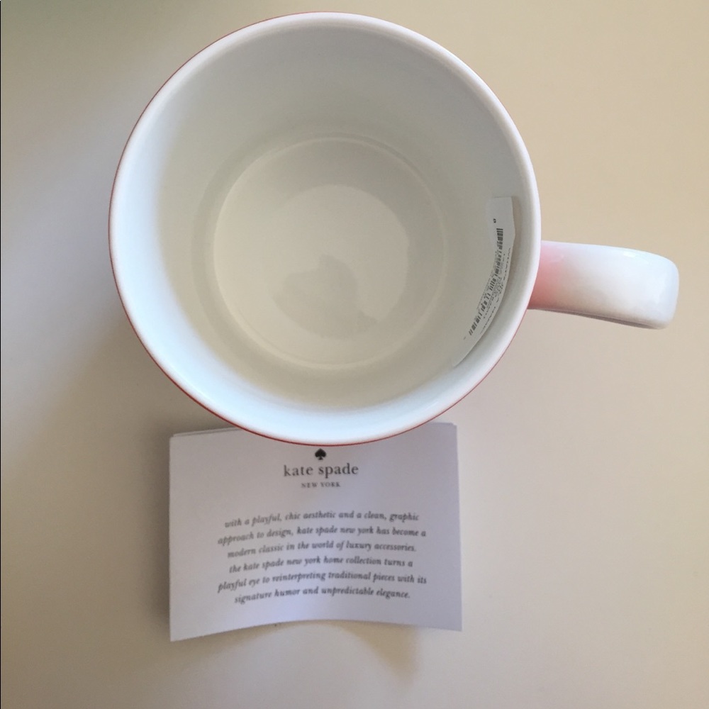 New Kate Spade Lenox Mug "H" - Picture 4 of 5