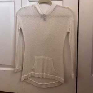 Sweatshirt cover up