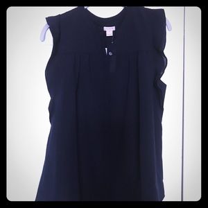 NWT J. Crew Flutter Sleeve Tank - Size 10