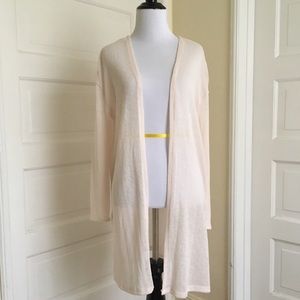 H&M Thin Blush Peach/Pink Cardigan