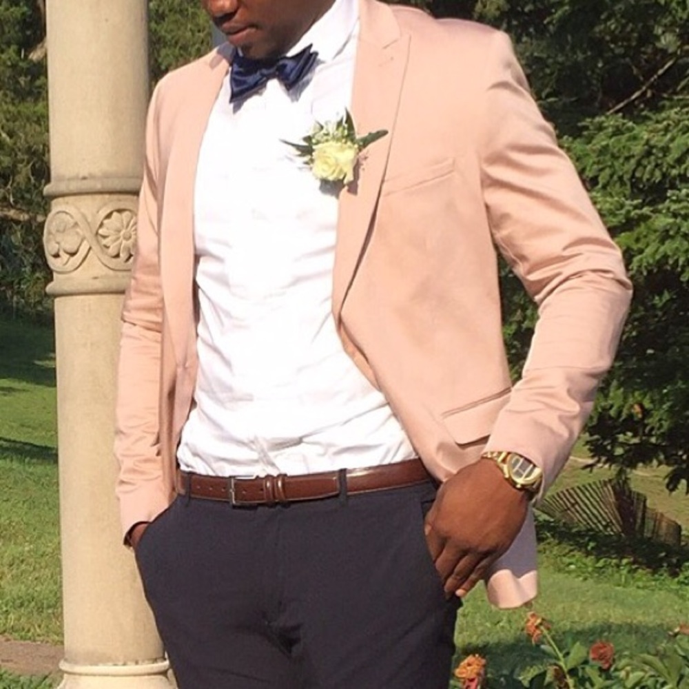 Men's (rose) casual blazer from Asos
