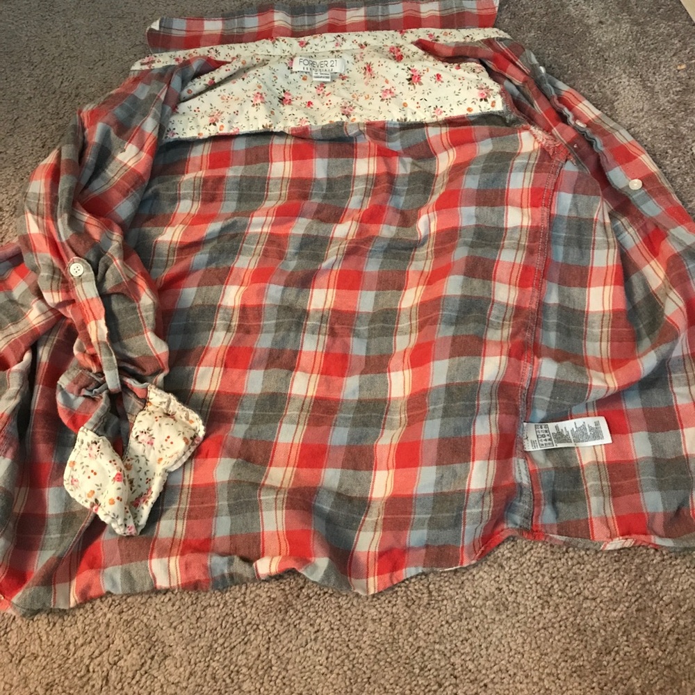 Floral flannel ☺️