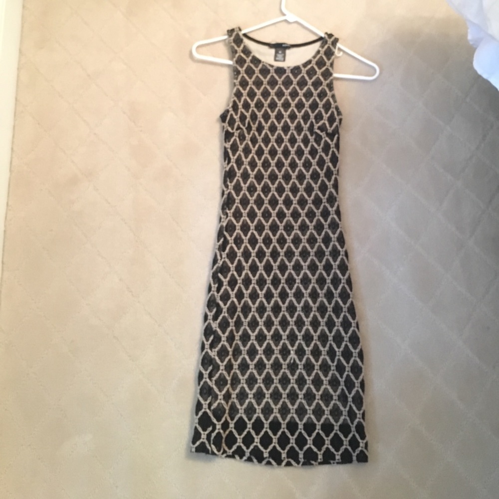 Aqua Body Con Dress