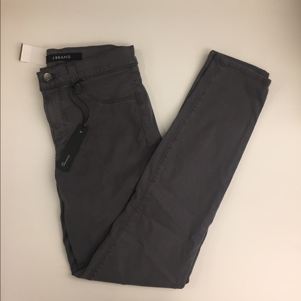 J. Brand Mid Rise Luxe Sateen Capri Jeans