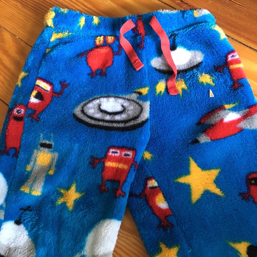 Hatley space-themed cozy pants