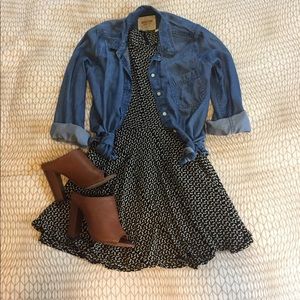 Forever 21 fit and flare dress