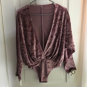 Velvet Body Suit