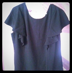 Banana Republic Flutter Sleeve V-Back Top