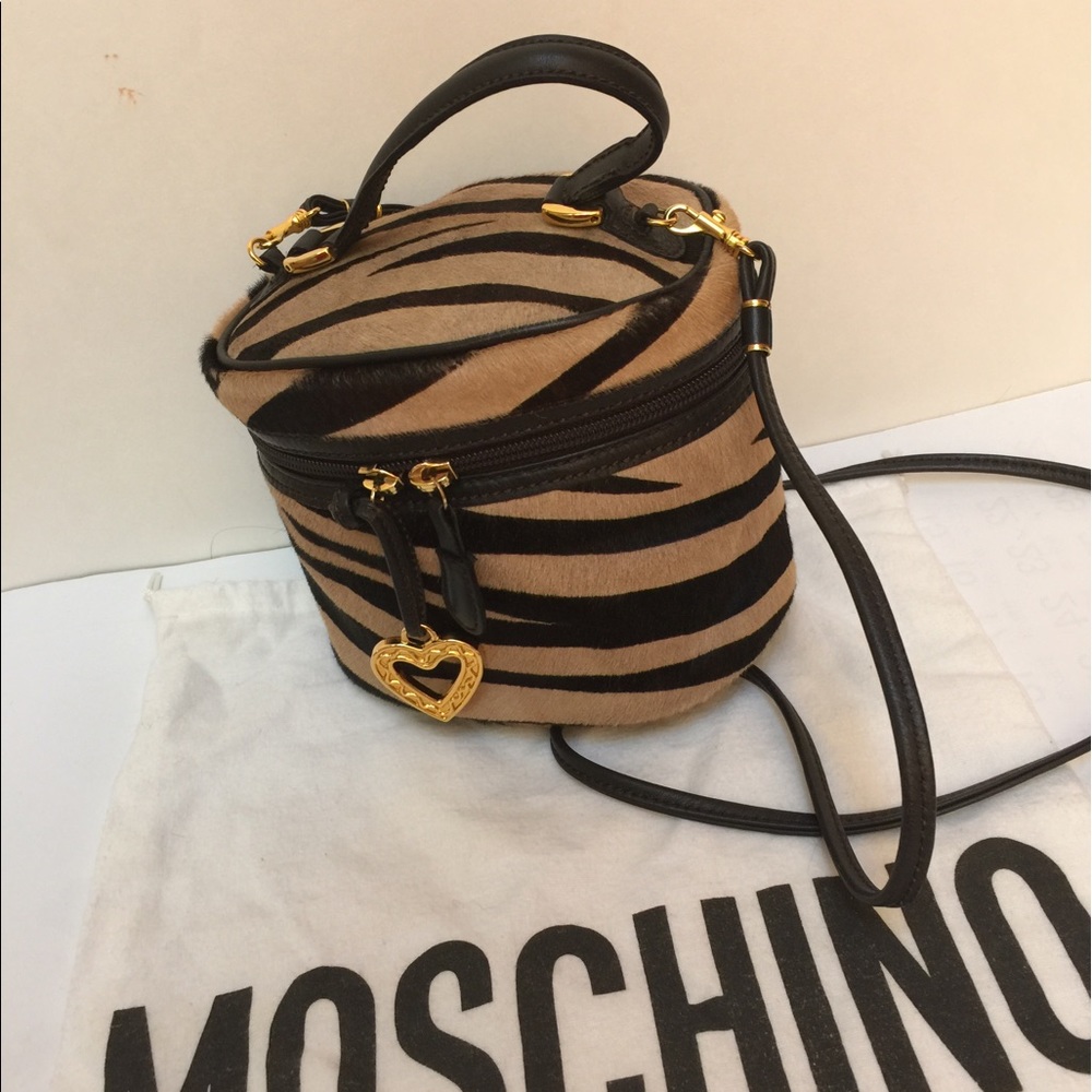 Moschino calfskin small cross body/bag - Picture 3 of 5