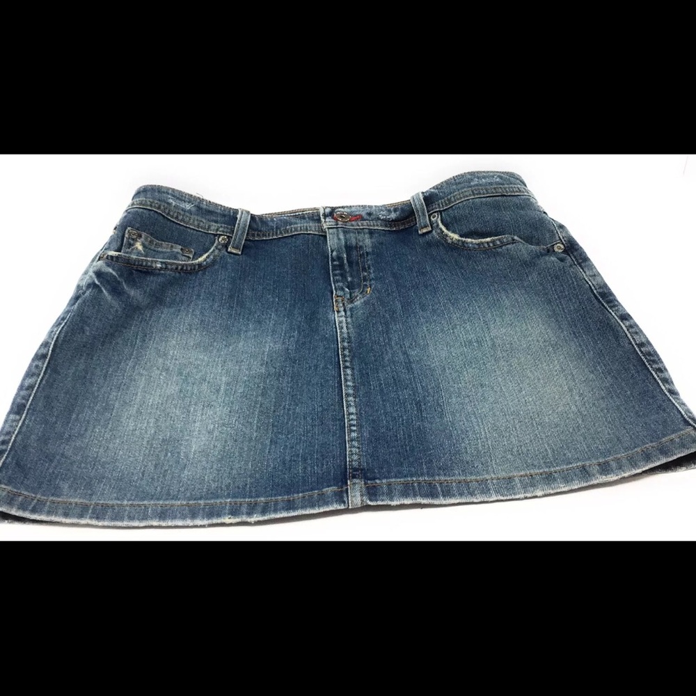 Tommy Hilfiger Denim Skirt Size 13 Juniors