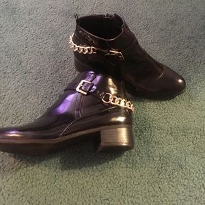 Black booties from Forever 21