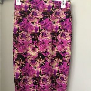Beautiful rose print XS LLR Cassie EUC