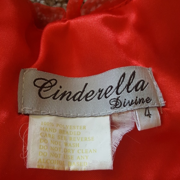 Red prom short mini dress - Picture 6 of 8