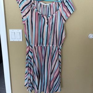 Lauren Conrad striped dress