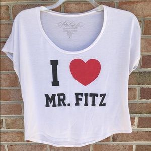 💥SALE💥 I ❤️ Mr Fitz T-Shirt Size Large