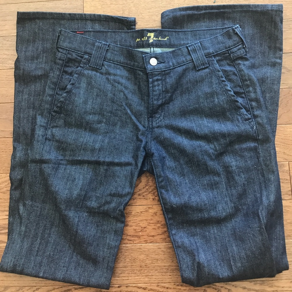 NWOT 7 For All Mankind Trouser Jeans - Size 30