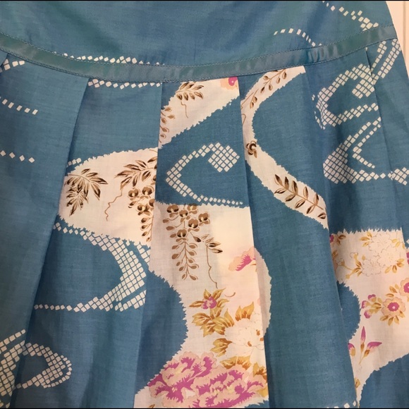 NWT Tracy Reese Kimono Print Skirt, Size 10 - Picture 2 of 5