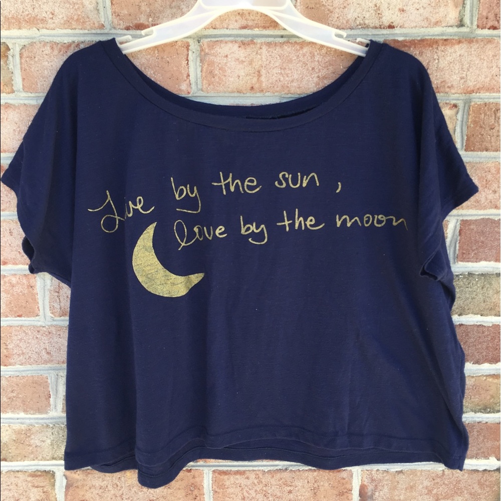 💥SALE💥 Navy Blue crop top Sz. Lrg