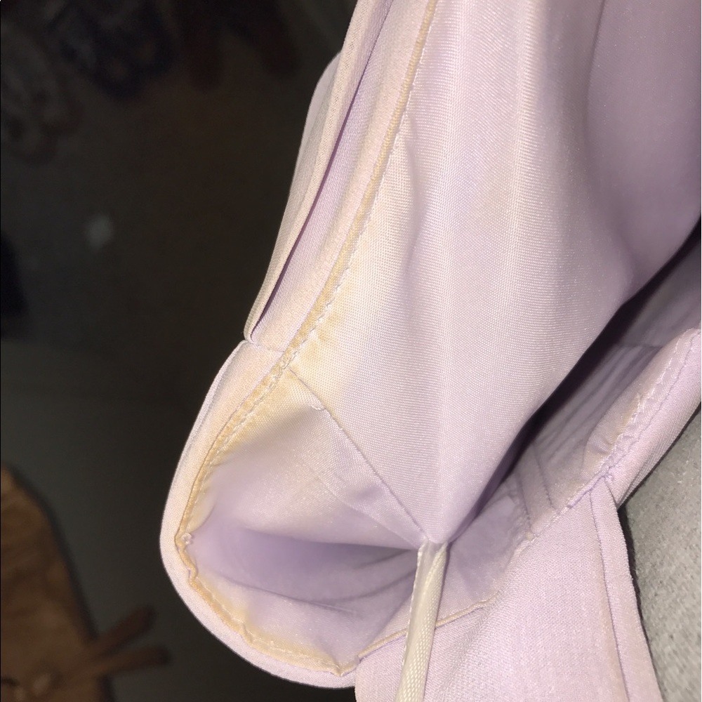 Light purple one strap prom dress - Picture 5 of 5