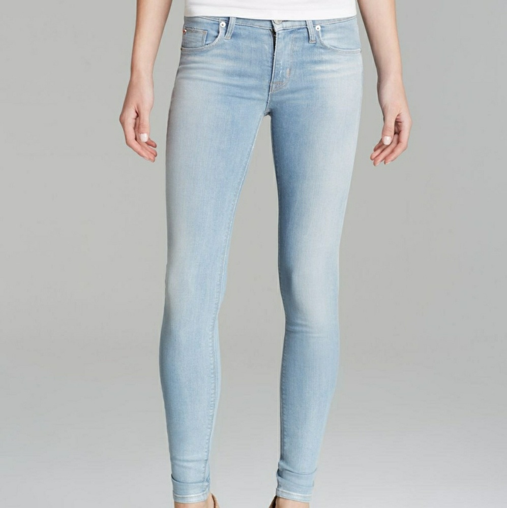 Hudson light Wash skinny jean