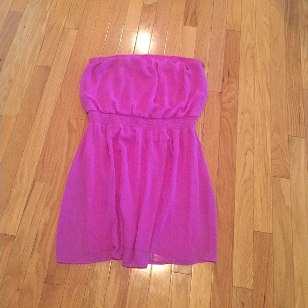 Express Strapless Dress