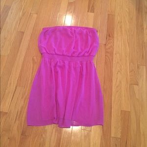 Express Strapless Dress