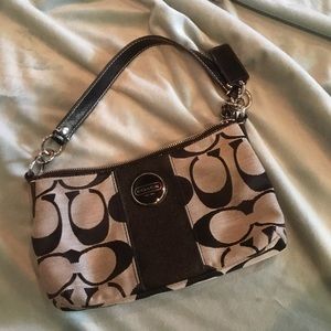 Coach mini clutch