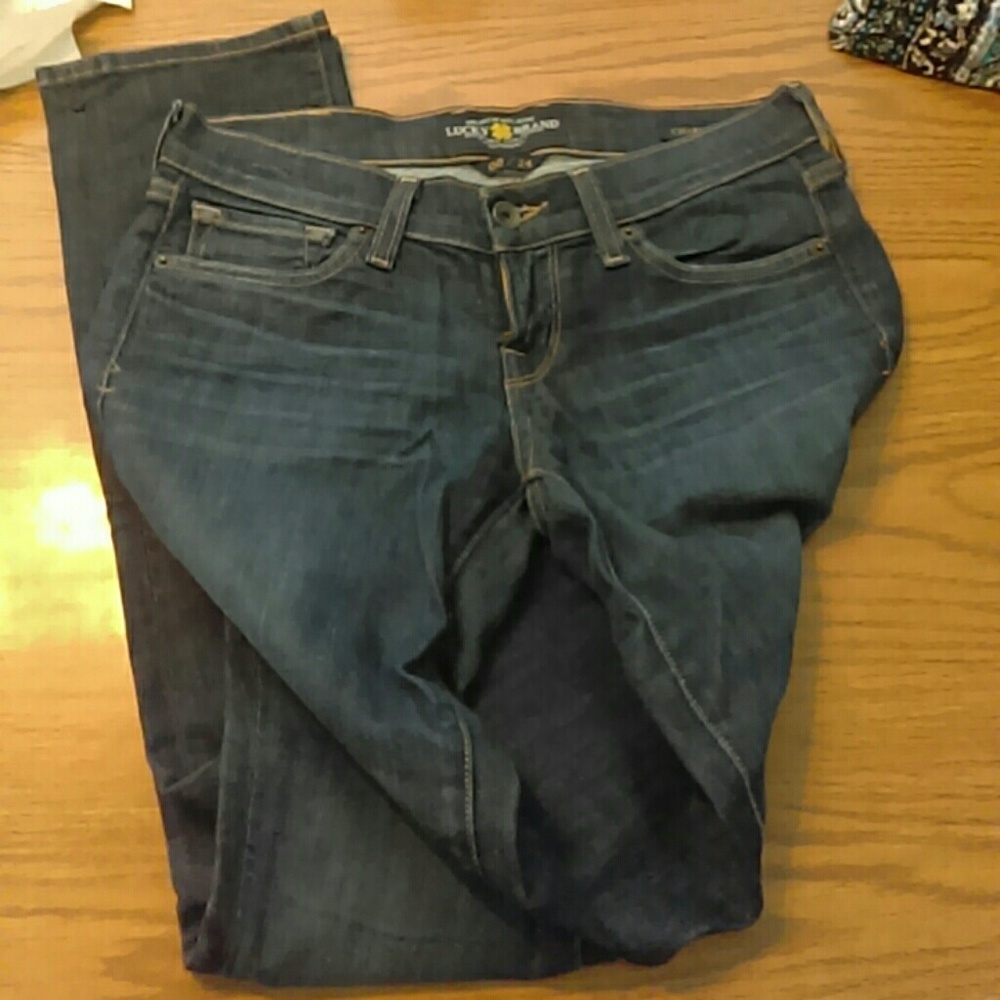 Charlie straight lucky brand jeans