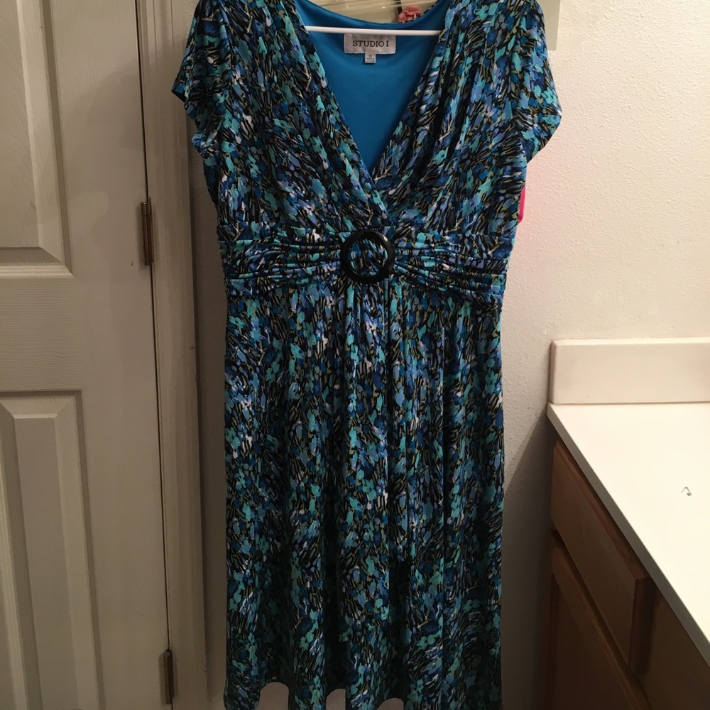 Studio I blue dress