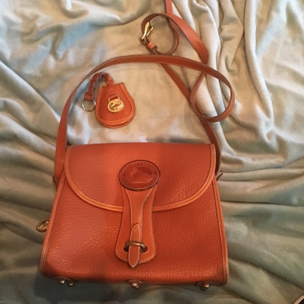 Dooney & Bourne bag and matching key fob